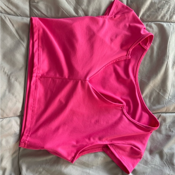 SHEIN Tops - Vibrant Pink Crop Top